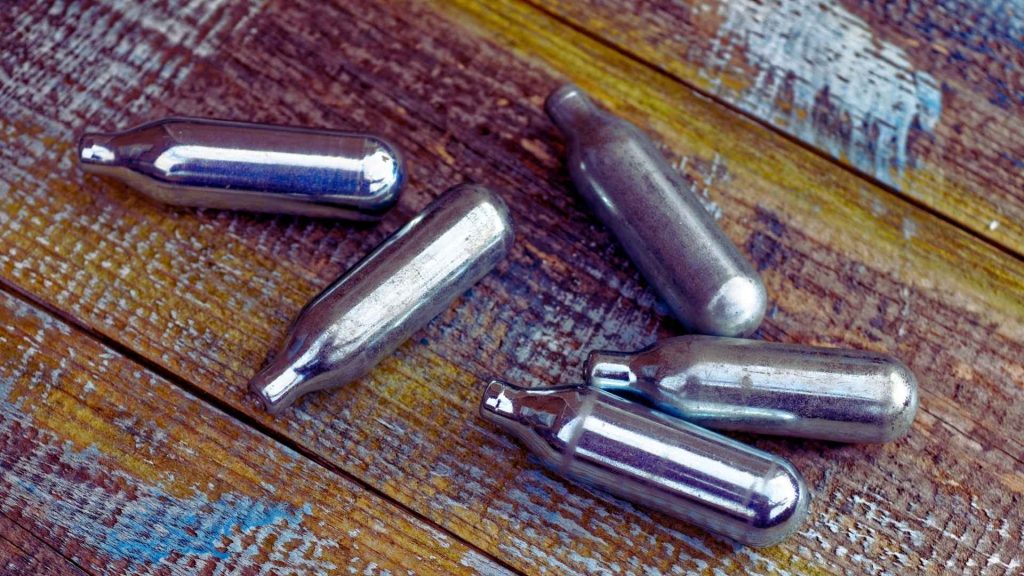 Metal nitrous oxide canisters commonly misused