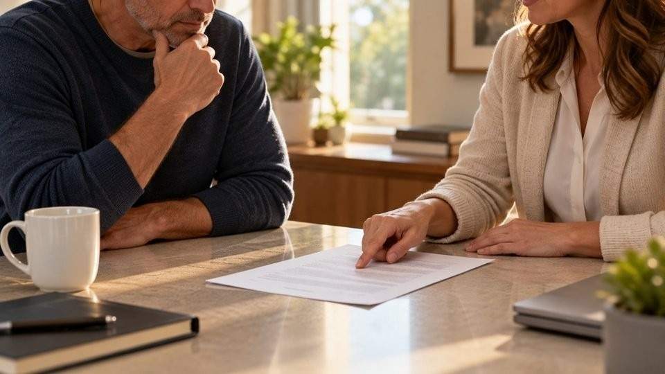 Two adults reviewing an individualized Ativan dosage plan together