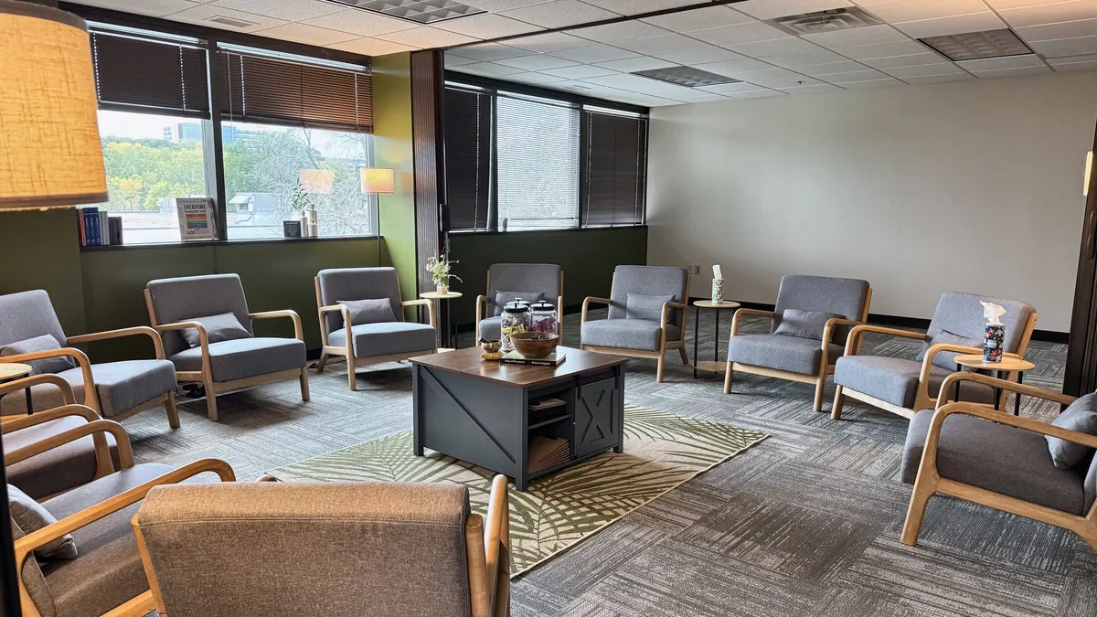 The Lounge Room at Northwoods Haven Recovery