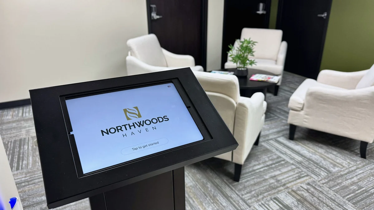 Northwoods Haven Reception Check In Area