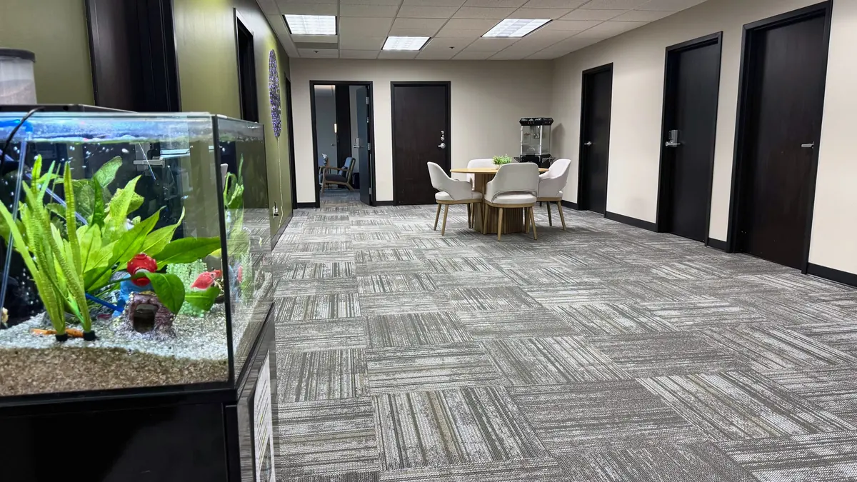 Recovery Reception Room at Northwoods Haven Recovery